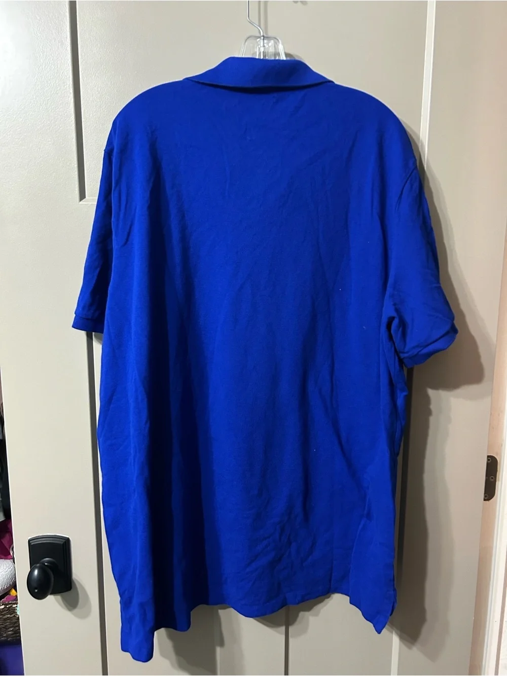 Ralph Lauren m Royal Blue Short-Sleeve Polo with Embroidered Pony Classic fit